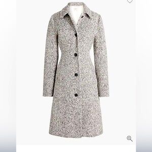 J. Crew Women's bouclé lady Coat- size 14